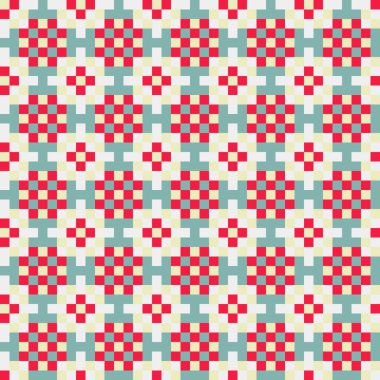 Soyut çapraz desenli üretken hesaplama sanatı çizimi