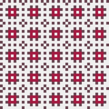 Soyut çapraz desenli üretken hesaplama sanatı çizimi