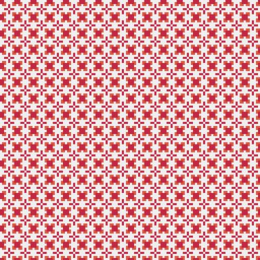 Soyut çapraz desenli üretken hesaplama sanatı çizimi