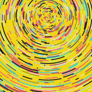 Renkli Evren Dağıtımı Hesaplamalı Üretken Sanat arkaplan çizimi