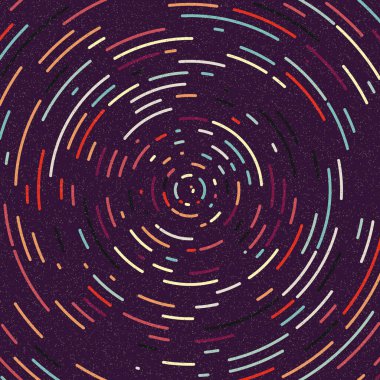 Renkli Evren Dağıtımı Hesaplamalı Üretken Sanat arkaplan çizimi