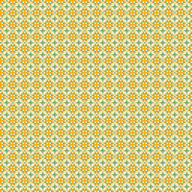 Soyut çapraz desenli üretken hesaplama sanatı çizimi