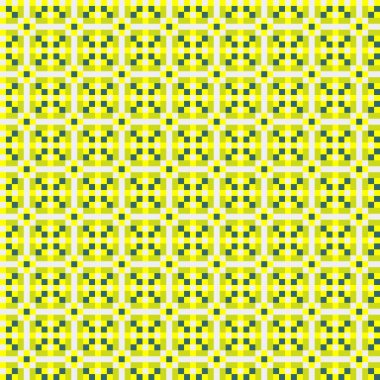 Soyut çapraz desenli üretken hesaplama sanatı çizimi