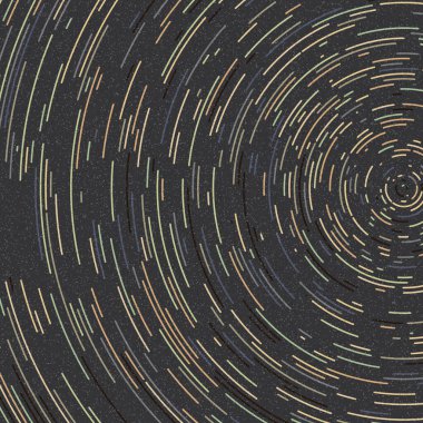 Renkli Evren Dağıtımı Hesaplamalı Üretken Sanat arkaplan çizimi