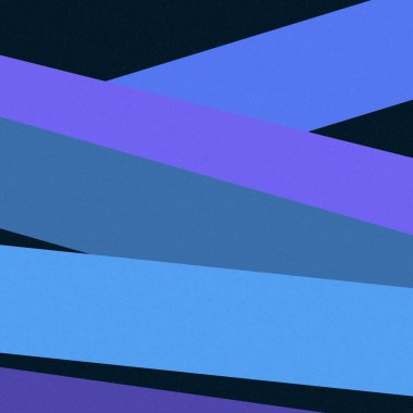 Mercan mavisi renkler çizgiler arası üretici sanat tarzı renkli illüstrasyon