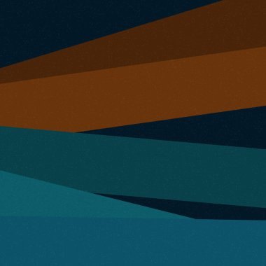 Mürekkep mavisi renkleri kesişen çizgiler üretici sanat tarzı renkli çizimler