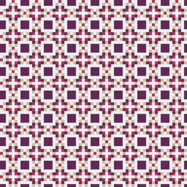 Soyut çapraz desenli üretken hesaplama sanatı çizimi