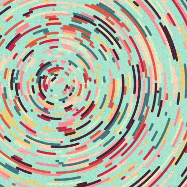 Renkli Evren Dağıtımı Hesaplamalı Üretken Sanat arkaplan çizimi