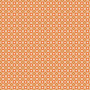 Soyut çapraz desenli üretken hesaplama sanatı çizimi