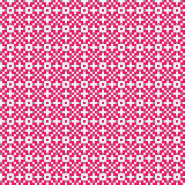 Soyut çapraz desenli üretken hesaplama sanatı çizimi