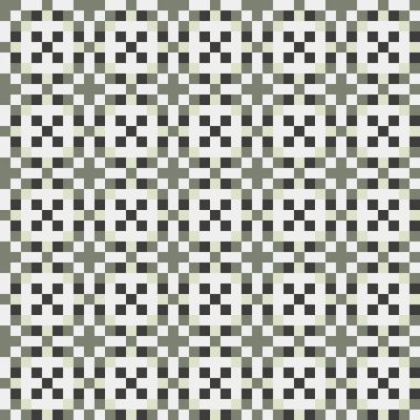 Soyut çapraz desenli üretken hesaplama sanatı çizimi