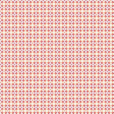 Soyut çapraz desenli üretken hesaplama sanatı çizimi