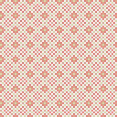 Soyut çapraz desenli üretken hesaplama sanatı çizimi