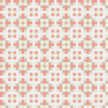 Soyut çapraz desenli üretken hesaplama sanatı çizimi