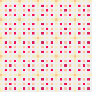 Soyut çapraz desenli üretken hesaplama sanatı çizimi