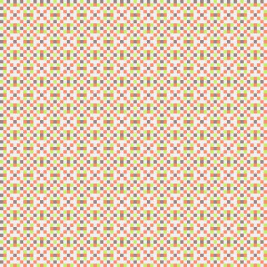 Soyut çapraz desenli üretken hesaplama sanatı çizimi