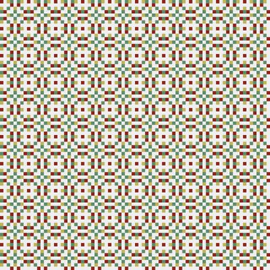 Soyut çapraz desenli üretken hesaplama sanatı çizimi