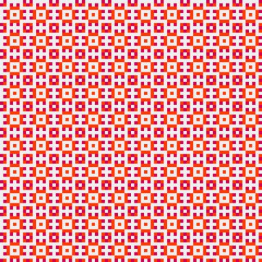 Soyut çapraz desenli üretken hesaplama sanatı çizimi