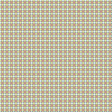 Soyut çapraz desenli üretken hesaplama sanatı çizimi