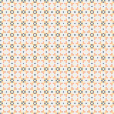 Soyut çapraz desenli üretken hesaplama sanatı çizimi