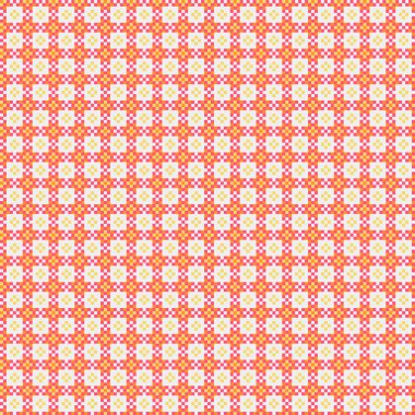 Soyut çapraz desenli üretken hesaplama sanatı çizimi