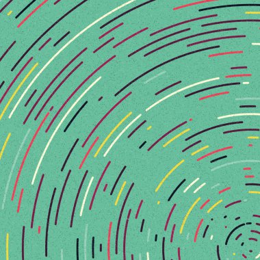 Renkli Evren Dağıtımı Hesaplamalı Üretken Sanat arkaplan çizimi