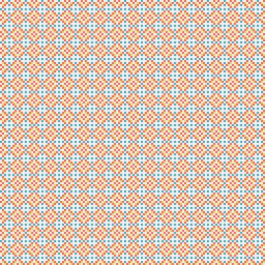 Soyut çapraz desenli üretken hesaplama sanatı çizimi