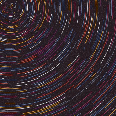 Renkli Evren Dağıtımı Hesaplamalı Üretken Sanat arkaplan çizimi