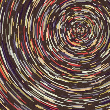 Renkli Evren Dağıtımı Hesaplamalı Üretken Sanat arkaplan çizimi