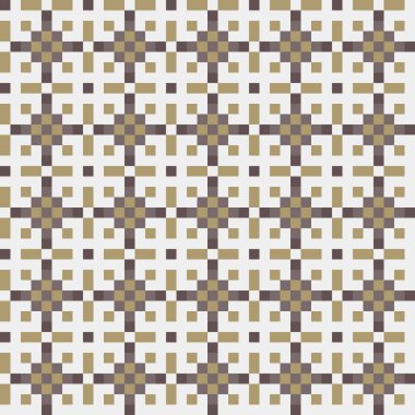 Soyut çapraz desenli üretken hesaplama sanatı çizimi