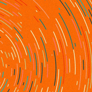 Renkli Evren Dağıtımı Hesaplamalı Üretken Sanat arkaplan çizimi