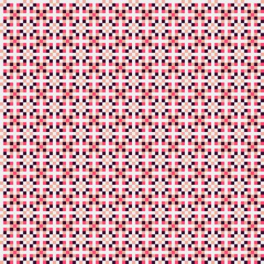 Soyut çapraz desenli üretken hesaplama sanatı çizimi