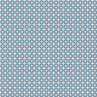 Soyut çapraz desenli üretken hesaplama sanatı çizimi