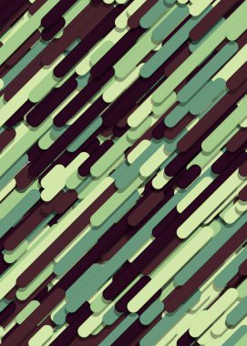 Renk Soyut Çizgileri ve Çemberler Üretken Sanat arkaplan resimlemesi