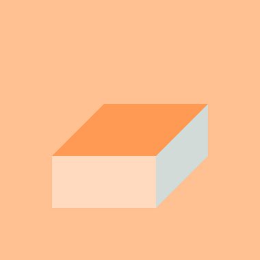 Soyut geometrik arkaplan. Edward Zajecs 2. Cubo 'nun 1971' deki uygulaması. Esasen 8 taştan oluşan bir Truchet fayans seti ve yerleştirme sanatı illüstrasyonu için kurallar 