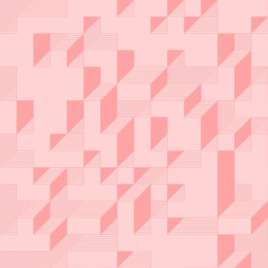 Edward Zajecs 2. Cubo 'nun 1971' deki uygulaması. Esasen 8 taştan oluşan bir Truchet fayans seti ve yerleştirme sanatı illüstrasyonu için kurallar  