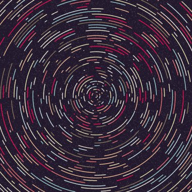 Renkli Evren Dağıtımı Hesaplamalı Üretken Sanat arkaplan çizimi