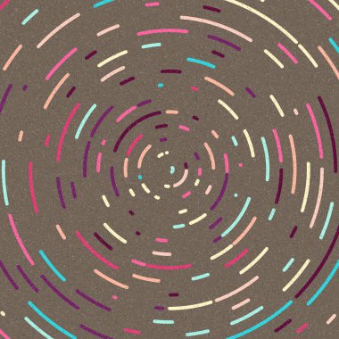 Renkli Evren Dağıtımı Hesaplamalı Üretken Sanat arkaplan çizimi