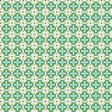 Soyut çapraz desenli üretken hesaplama sanatı çizimi