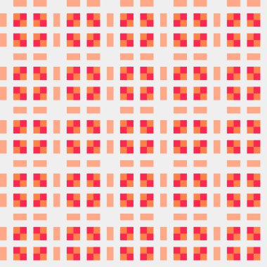 Soyut çapraz desenli üretken hesaplama sanatı çizimi