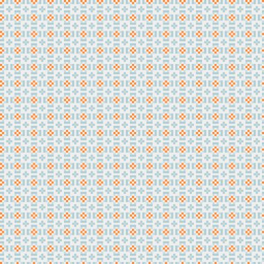 Soyut çapraz desenli üretken hesaplama sanatı çizimi