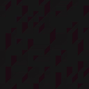 Edward Zajecs 2. Cubo 'nun 1971' deki uygulaması. Esasen 8 taştan oluşan bir Truchet fayans seti ve yerleştirme sanatı illüstrasyonu için kurallar 