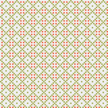 Soyut çapraz desenli üretken hesaplama sanatı çizimi