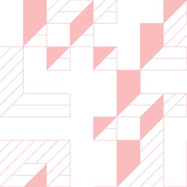 Edward Zajecs 2. Cubo 'nun 1971' deki uygulaması. Esasen 8 taştan oluşan bir Truchet fayans seti ve yerleştirme sanatı illüstrasyonu için kurallar 