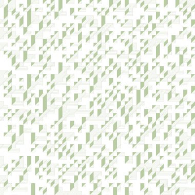 Edward Zajecs 2. Cubo 'nun 1971' deki uygulaması. Esasen 8 taştan oluşan bir Truchet fayans seti ve yerleştirme sanatı illüstrasyonu için kurallar  