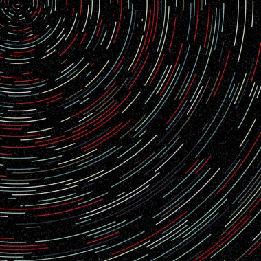 Renkli Evren Dağıtımı Hesaplamalı Üretken Sanat arkaplan çizimi