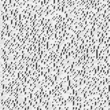 Edward Zajecs 2. Cubo 'nun 1971' deki uygulaması. Esasen 8 taştan oluşan bir Truchet fayans seti ve yerleştirme sanatı illüstrasyonu için kurallar 