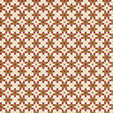 Soyut çapraz desenli üretken hesaplama sanatı çizimi