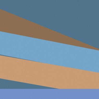 Çiçek mavisi çizgiler kesişiyor üretken sanat tarzı renkli illüstrasyon