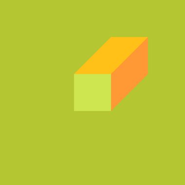 Soyut geometrik arkaplan. Edward Zajecs 2. Cubo 'nun 1971' deki uygulaması. Esasen 8 taştan oluşan bir Truchet fayans seti ve yerleştirme sanatı illüstrasyonu için kurallar 